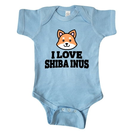 

Inktastic I Love Shiba Inus Gift Baby Boy or Baby Girl Bodysuit