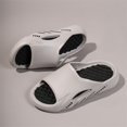 thumbnail image 5 of Otqutp Mens Sport Sandals Closed Toe Cutout Design Slip-On Shoes Casual Summer Lightweight Pool Shower Beach Slippers, 5 of 8
