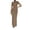 Khaki, variant on Wdgfv Women's Flowy Maxi Dress Elegant Round Neck Versatile Long Casual Comfortable Everyday Wear Outfit