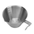 thumbnail image 4 of Taza medidora de café, taza profesional de acero inoxidable 304 con mango para cocina, cafetería, hogar, 4 of 5