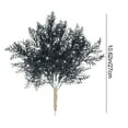 thumbnail image 3 of Black 20Pc Glitter Christmas Branches For Diy Decorations Artificial Picks With Sparkly Tips For Tree And Wreath Decor Length 13.38 Inches In Black Weight 0.25 Pounds, 3 of 9