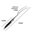 thumbnail image 1 of Barbecue Forks Beef Barbecue Tools Barbecue Accessories Stainless Steel Portable Outdoor Barbecue Camping Cooking Forks, 1 of 6