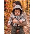 thumbnail image 6 of Toddler Baby Jacket with Pockets Casual Camo Print Zip Up Hooded Long Sleeve Coat for All Seasons, 6 of 9