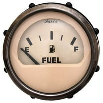 Faria Boat Fuel Level Gauge GP2096A | Euro Beige 2 Inch
