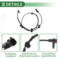 thumbnail image 4 of Unique Bargains ABS Wheel Speed Sensor ABS Sensor Anti-lock Braking System Sensor for Mitsubishi Outlander 2014-2016 No.4670A571 Rear Left, 4 of 7