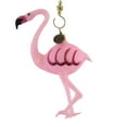 thumbnail image 2 of Fancy Pink Flamingo Ornament - 1 Glass Ornament 5 Inch, Glass - Beach Sun Florida Bird One Leg 18006, 2 of 3