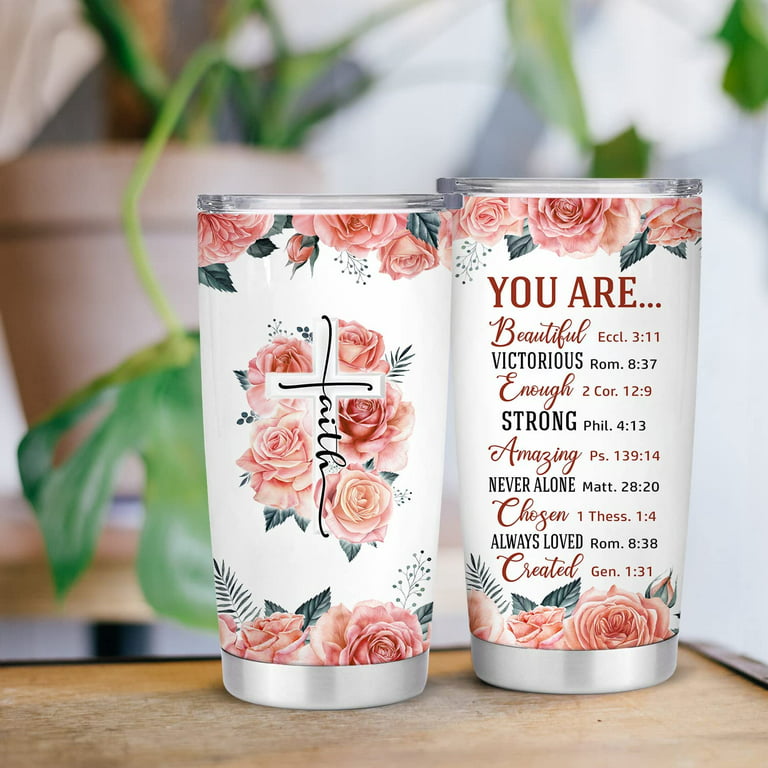 Christian Gifts for Women Men - Inspirational Gifts with Bible Verse -  Christmas Gifts, Birthday Gifts, Religious Gifts, Spiritual Gifts for  Women, Mom, Grandma, Sister, Friends - 20oz Faith Tumbler 