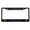 blk/dark blue, variant on I'd Rather be in Texas Style Heavy Duty Metal License Plate Frame Personalised/Car Accessories Car Tag Holder Cover (Black/Yellow)