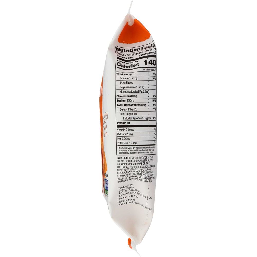Alexia Foods Crispy Sweet Potato Puff, 20 Ounce -- 12 per Case.