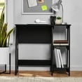 thumbnail image 3 of Mainstays Quick Assembly Desk, Black Finish, 3 of 12