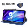 thumbnail image 3 of Mobile Phone Cover for Lg V40, Cover Premium Pu Leather Tpu Flip Cover Magnetic Closure Card Compartment Stand Function Wallet with Lanyard Protective Cover, 3 of 7