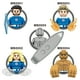 thumbnail image 1 of Kit de 5 Minifiguras de Bloques de Construcción, Héroes Clásicos con Accesorios, Juguetes de Plástico ABS para Colección y Fiesta, 1 of 10