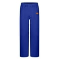 thumbnail image 3 of Zylanna Men's Casual Pants, with Pockets Drawstring Waist Baggy Stretchable Comfortable Pants for Winter Sports Blue, 3 of 5