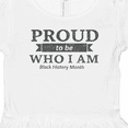 thumbnail image 4 of Inktastic Proud to be Who I am Black History Month Girls Toddler Dress, 4 of 5