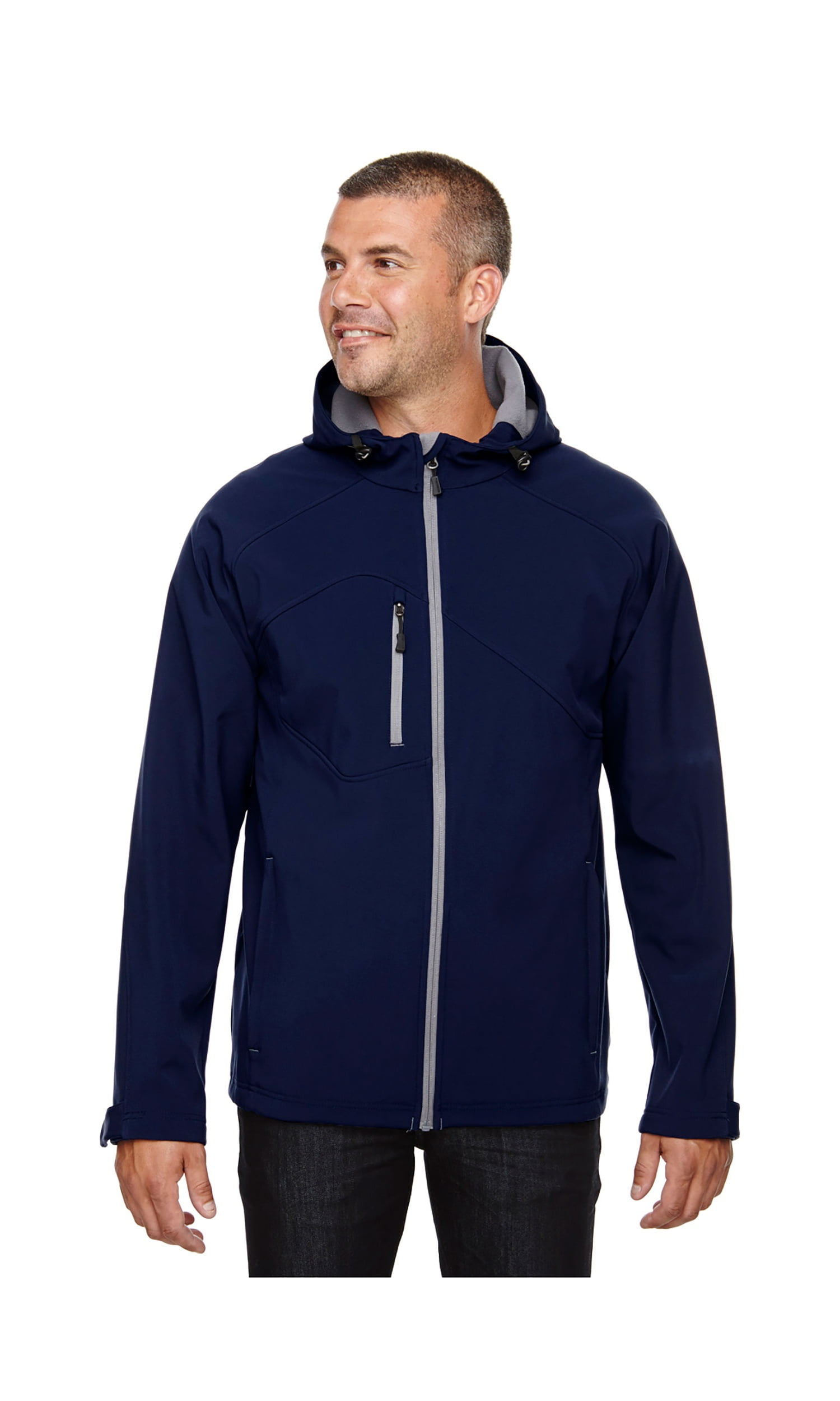 Prospect North End Mens Soft Shell Jacket attached Hood, Style 88166 ...