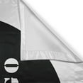 thumbnail image 3 of Ambesonne Chicago Skyline Kitchen Curtains, Black Panorama, 55"x39", Black and White, 3 of 3