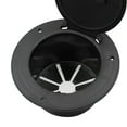 thumbnail image 6 of RV Electrical Cable Electric Cord Cover with Lid, 5inch Round Black Power Cable Cord Cover, Accessory for Camper, Yacht, Boat, 6 of 7