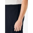 thumbnail image 4 of KingSize Men's Big & Tall Lightweight Jersey Cargo Shorts, 3-Pack, 4 of 5
