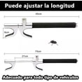 thumbnail image 5 of Baston de Seguridad para Auto，baston para carro automovil，Bloqueo Universal para Volante de Coche，Para Volante De Automóvil con 3 Llaves y Función de Martillo de Seguridad，Bloqueo, 5 of 5