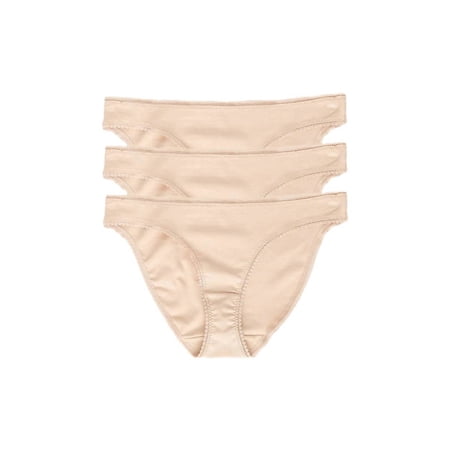 On Gossamer Women's Cabana Cotton Bikini Panty - 3 Pack