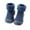 Blue, variant on Generic Slippers For Toddlers Kids Baby Boys Girls Solid Warm Knit Soft Sole Rubber Shoes Socks Slipper Stocking for Casual Soft Comfortable Shoes(15-18 Months,Blue)
