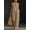 Camel, variant on 2026 Spring/Summer New European and American Simple, Elegant, and Comfortable Sleeveless Jumpsuit