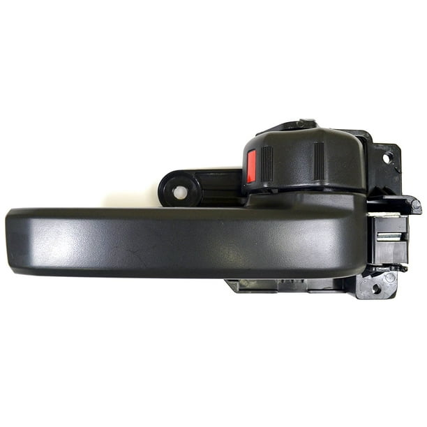 TO2952ARH Inside Inner Interior Door Handle, Black Passenger Side