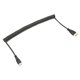 thumbnail image 4 of Cable convertidor en espiral con resorte ligero Plug and Play Compatible con HDMI A a HDMI Compatible con controlador de cable C gratis para computadora para teléfonos ANGGREK Otros, 4 of 8
