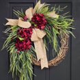 thumbnail image 2 of WMQPNNS Made in Canada Christmas Wreath Decoration Suitable for Doors and Walls with A Combination of Flowers and Greenery Creating A Strong Festive Atmosphere, 2 of 4