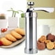 thumbnail image 2 of Inteprter Juego completo de prensa para galletas, duradero, plateado, Kit de máquina para hacer galletas de amplias aplicaciones que ahorra Cocina y Comedor, 2 of 6