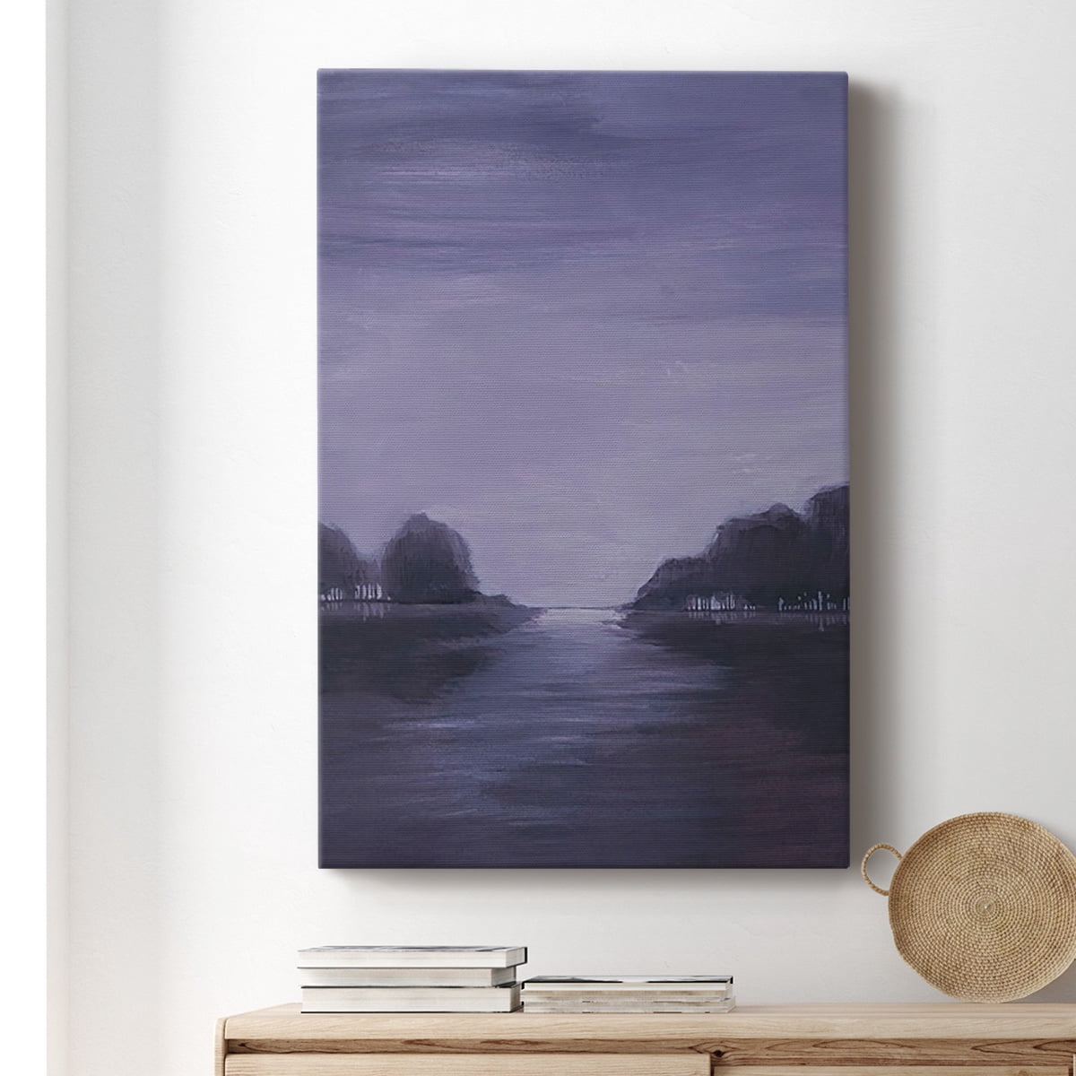 Amethyst Moonlight II Premium Gallery Wrapped Canvas - Ready to Hang