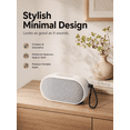 thumbnail image 5 of Portable IPX6 Waterproof Bluetooth Speaker, 5.3 Wireless Mini Outdoor Speaker with TWS Stereo, TF Card/AUX/USB Playback, Hands-Free Call, 1000mAh Rechargeable Small Speaker for Camping Beach Travel, 5 of 8