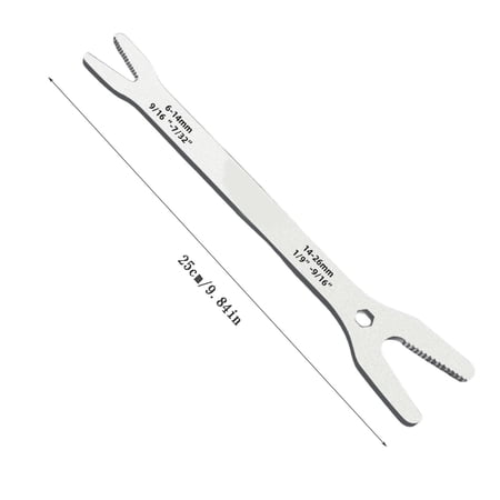 Shipiny 8-25mm Wrench Receive Adjustable Wrench Set Combination Spanner Tool Metric Open End Wrench for Car Repair Home Maintenance Tool Kit Hardware Hand Tool Mechanic Wrench. Silver#2