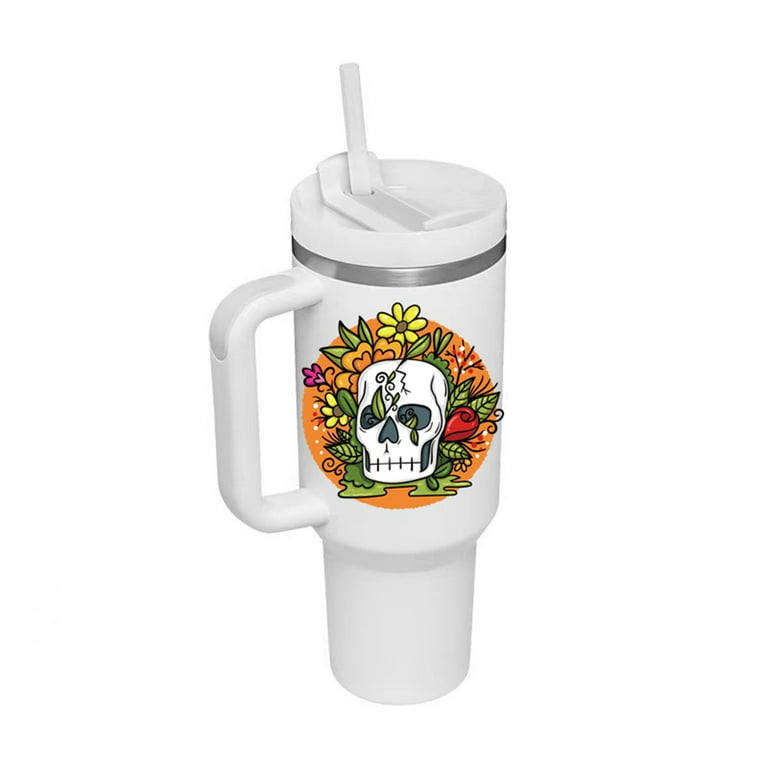 Adventure Quencher Stainless Steel Sublimation White Powder Coated Tumbler  40oz Stanlys Cup with Handle - China Sublimation Mug and Print Photos Mug  price