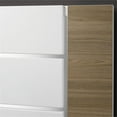 thumbnail image 6 of Furniture of America Erla Wood Panel California King Bed in White and Natural, 6 of 6