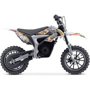 MotoTec 36v 790w Demon Electric Dirt Bike Lithium Orange