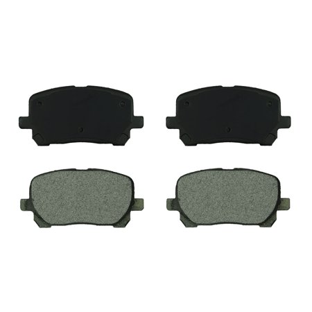 Gridiron Brakes Semi-Metallic Front Brake Pad Set Driver and Passenger Side