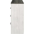 thumbnail image 3 of Ashley Furniture Gerridan 6-Drawer Farmhouse Wood Dresser in White & Gray, 3 of 11