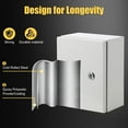 thumbnail image 5 of Luku NEMA Steel Enclosure, 12x10x6 NEMA 4X Steel Electrical Box, IP66 Waterproof & Dustproof, Electrical Junction Box for Outdoor/Indoor, with Mounting Plate, 5 of 7
