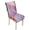 Pink Purple Marble, variant on TSOVTHRID Pink Purple Marble Print Quilted Dining Chair Cushion Covers Stretchy Soft Seat Cushion Slipcovers Removable Armless Chair Covers with Detachable Strap, Set of 1