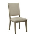 thumbnail image 5 of Weston Home Carter Antique Beige Fabric Dining Chairs, Set of 2, 5 of 8