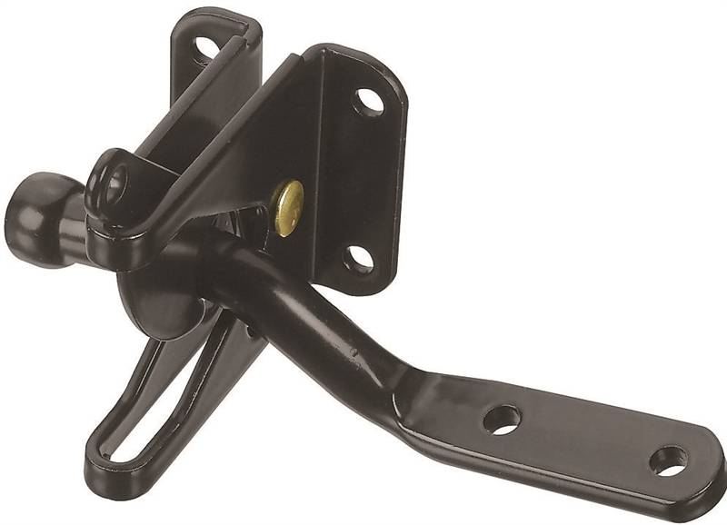 8876153,GATE LATCHES,UNIVERSAL STEEL ,Finish=Black Coated