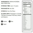 thumbnail image 4 of Papaya Juice Powder, 0.75 Pounds - Raw, Kosher, Vegan - by Food to Live, 4 of 9