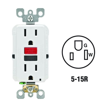 Leviton SmartLockPro Self-Test GFCI Outlet