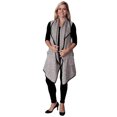 thumbnail image 1 of Le Moda Women’s Sherpa Trimmed Fleece Vest Winter Collection One Size Fits All, 1 of 5