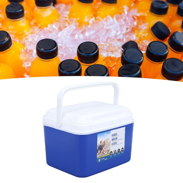 Caja De Refrigerador Portátil, 5l De Gran Capacidad Enfriador Eficiente Y Refrigeración Caja De Frescura Caja De Hielo Caja De Calentamiento Caja De Refrigerador Para Acampar Y