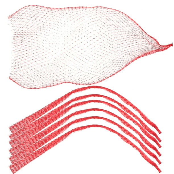 GOOHOCHY 100 Uds bolsas de malla para productos bolsas de almacenamiento de huevos bolsas de malla reutilizables para productos bolsa de red