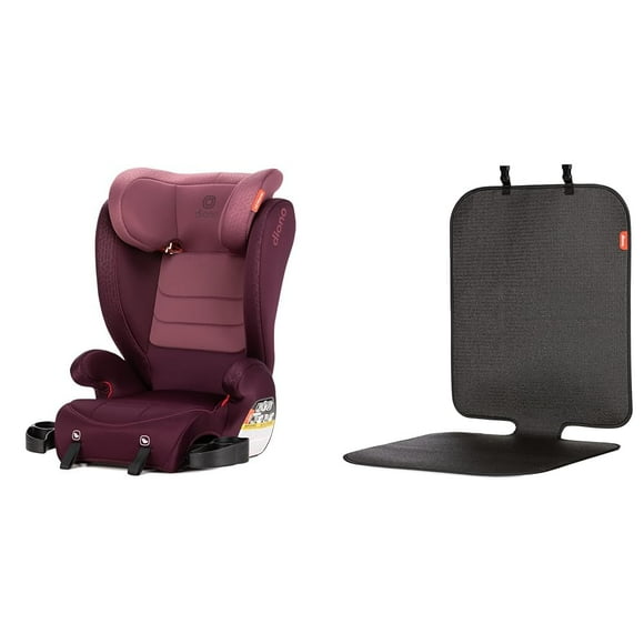 Diono Monterey 2XT Latch 2 in 1 High Back Booster Car Seat with Expandable Height & Width & Grip It Car Seat Protector for Baby Child Car Seat, Crash Tested with Full Seat Cover