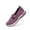 Purple, variant on Women's Orthopedic Athletic Walking Shoes Slip On Casual Moderatearch Support Mesh-Comfortable Workout Sneakers for Women