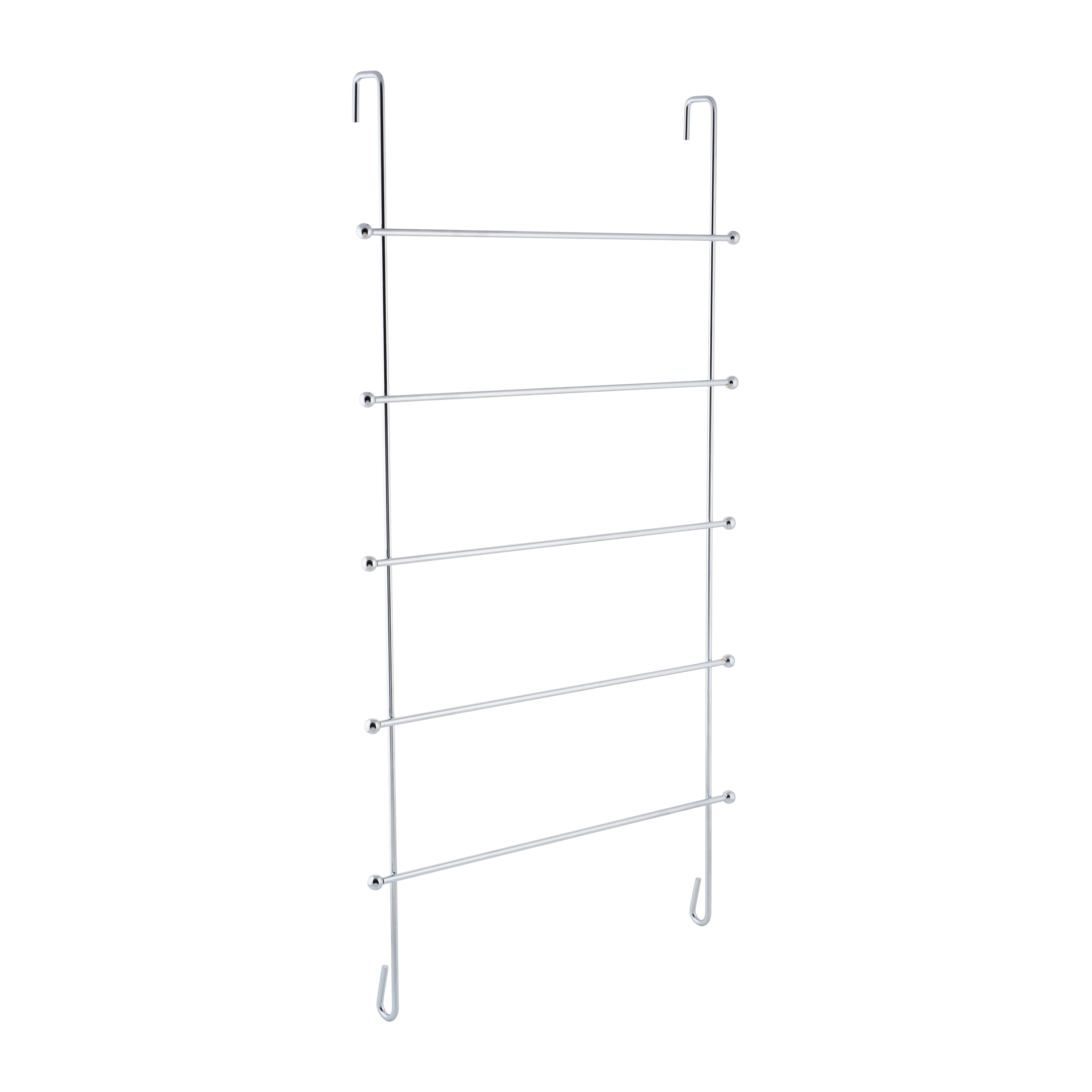 Organize It All 5 Bar Over the Door Towel Rack